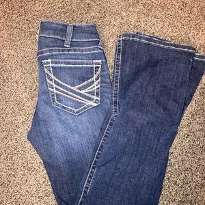 Woman’s bootcut ariat jeans